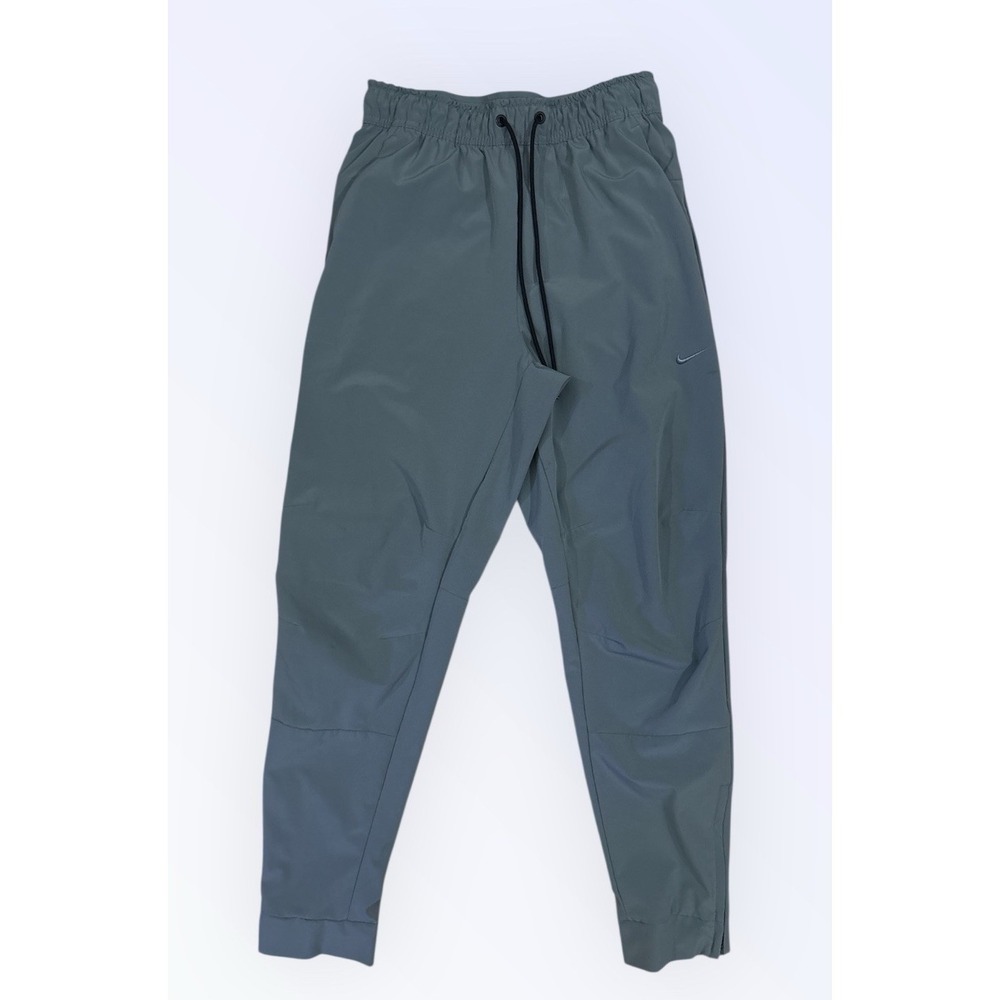 NIKE JOGGERS WOMENS SMALL GRAY‎ LIGHTWEIGHT ZIPPER ANKLES POCKETS